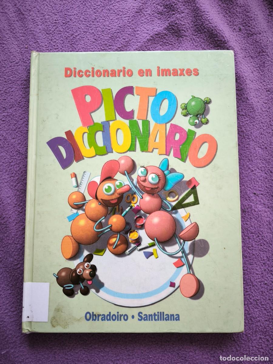 Libros de segunda mano: Pictodiccionario En Imaxes | Diccionario Infantil Ilustrado En Galego | Obradoiro Santillana