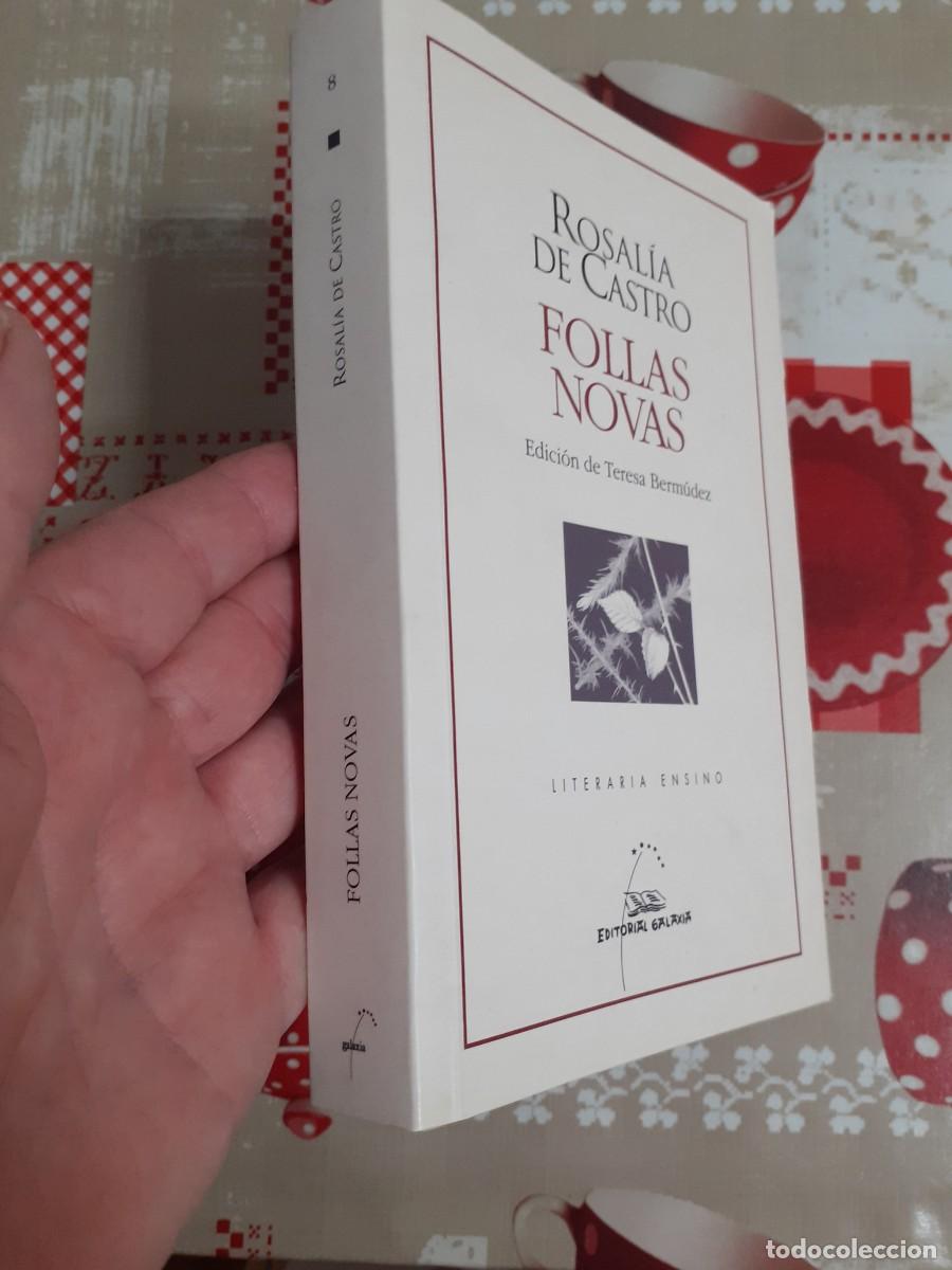 Libros de segunda mano: Follas Novas. Rosalia de Castro. - Foto 2