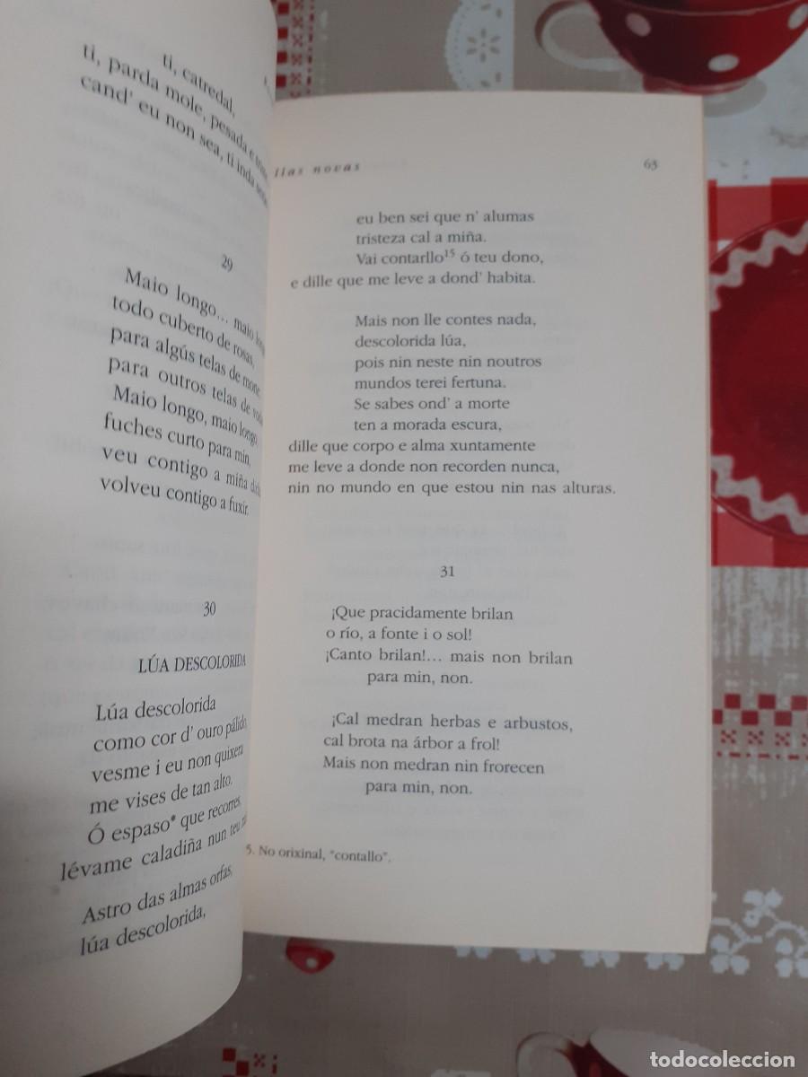 Libros de segunda mano: Follas Novas. Rosalia de Castro. - Foto 4