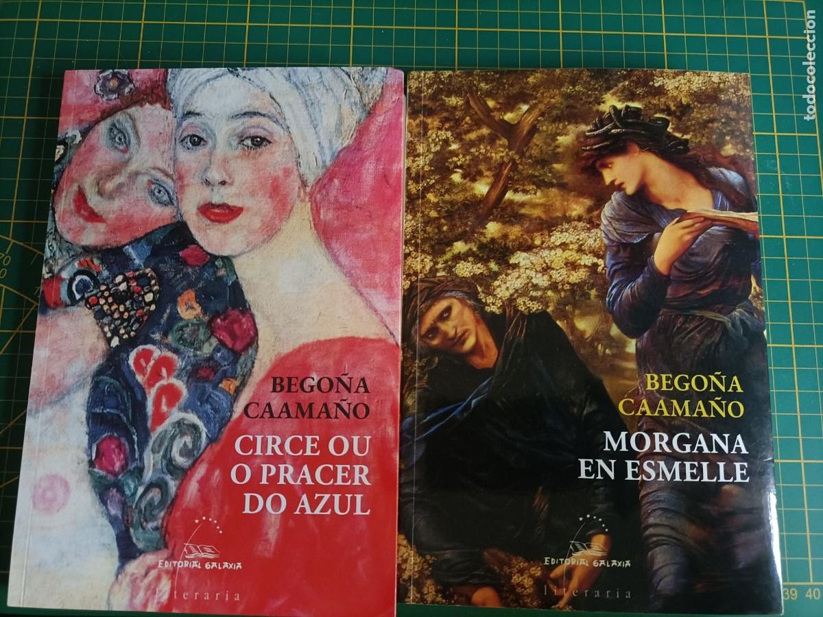 Libros de segunda mano: MORGANA EN ESMELLE / CIRCE OU O PRACER DO AZUL. BEGO&Ntilde;A CAAMA&Ntilde;O. GALAXIA, 2025