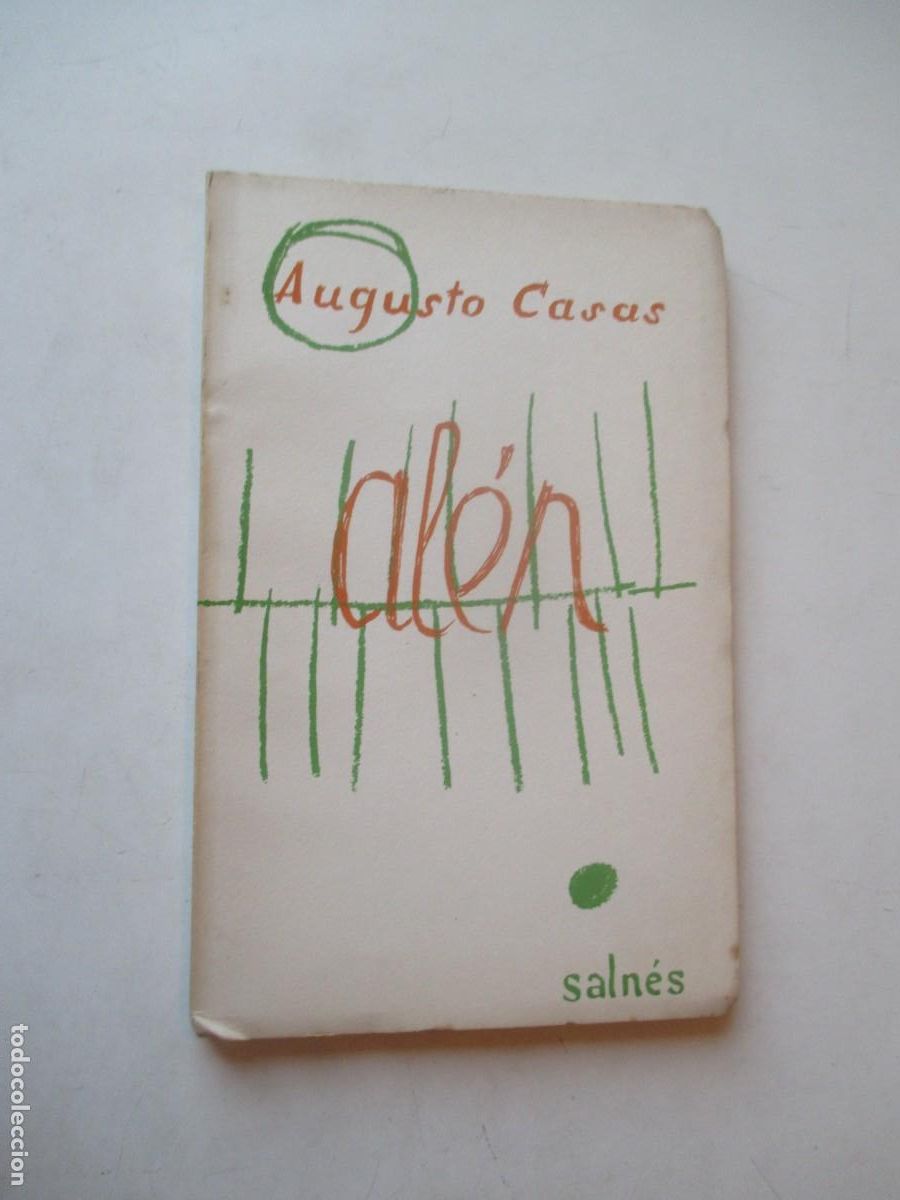 Libros de segunda mano: AUGUSTO CASAS Al&eacute;n (Colecci&oacute;n Salnes poes&iacute;a galega n&ordm;4) W41876