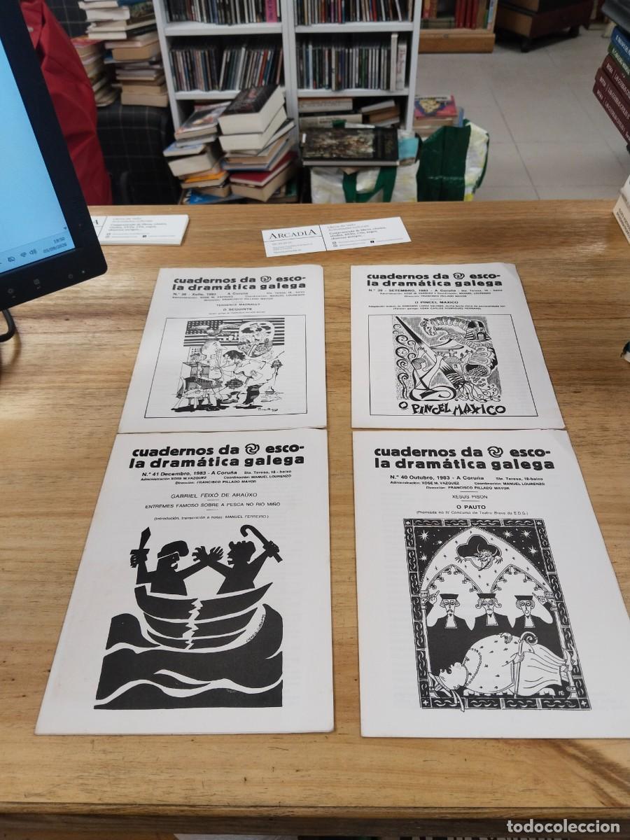 Libros de segunda mano: Cuadernos da Escola Dram&aacute;tica Galega n&ordm;38, n&ordm;39, n&ordm;40, n&ordm;41