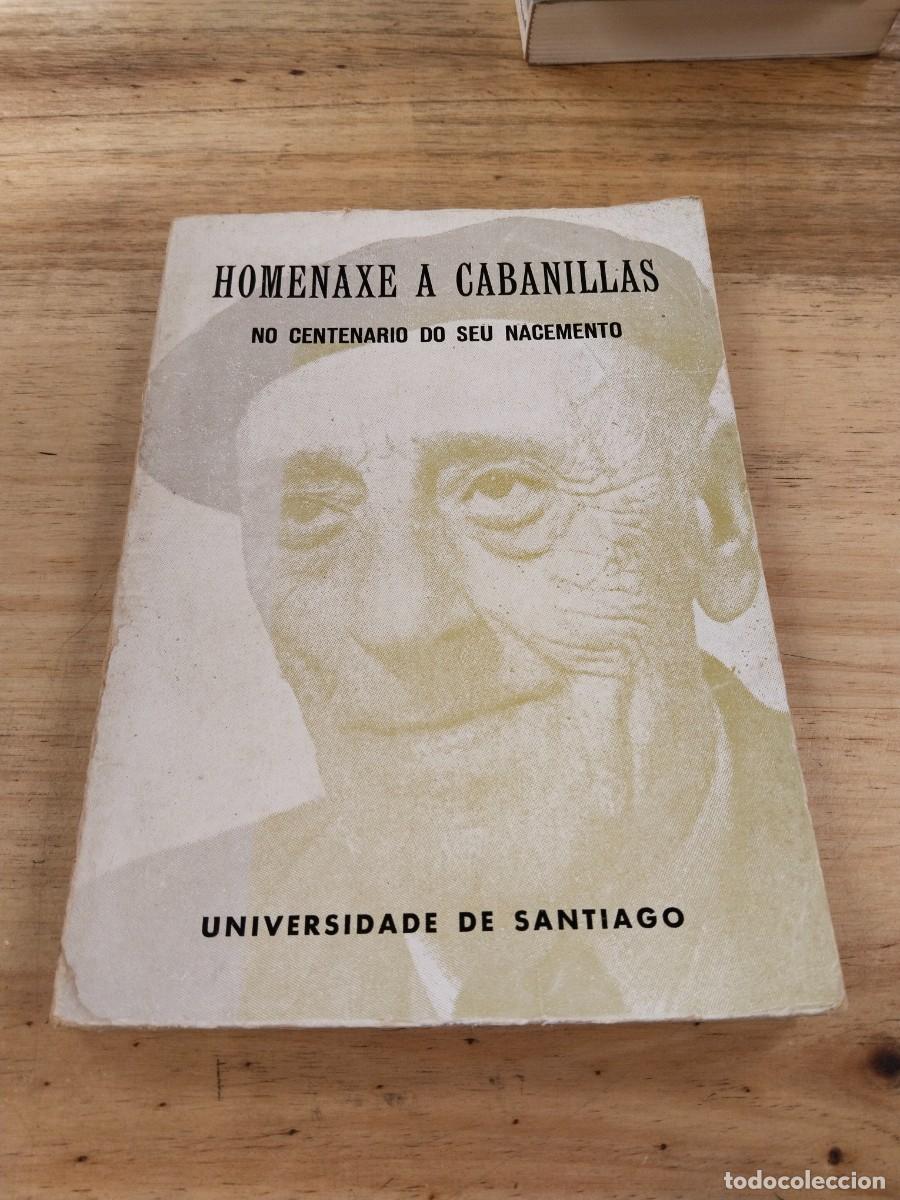Libros de segunda mano: Homenaxe a Cabanillas no centenario do seu nacemento - Universidade de Santiago de Compostela