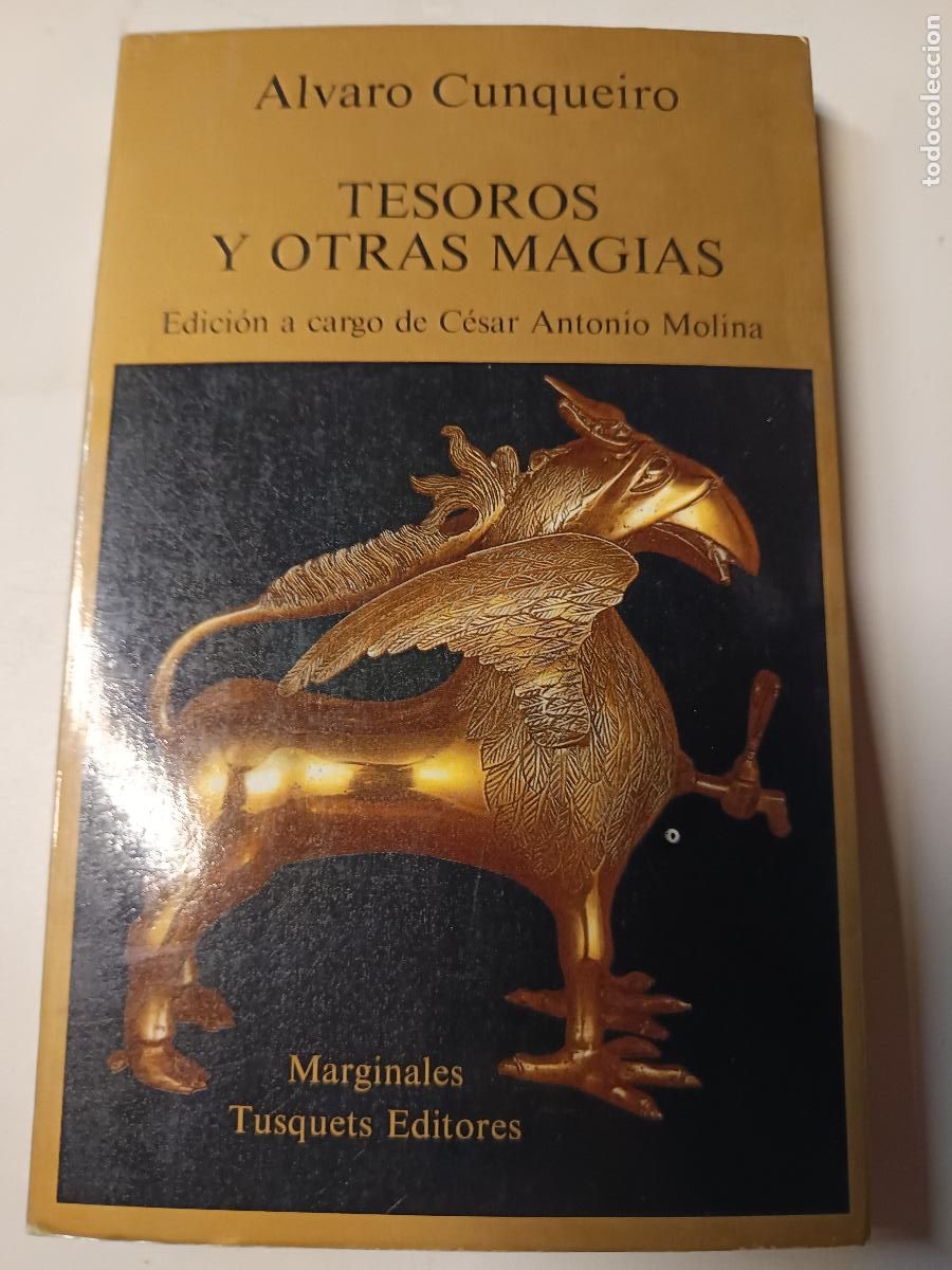 Libros de segunda mano: TESOROS Y OTRAS MAGIAS, ALVARO CUNQUEIRO, ED. TUSQUETS, 1&ordf; EDICION 1984