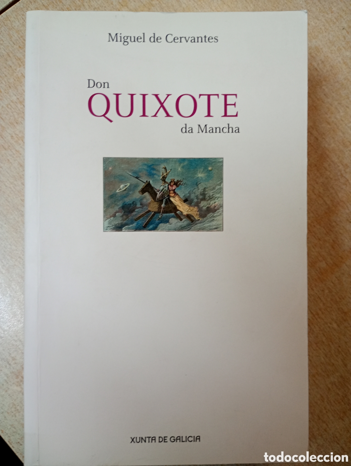 Libros de segunda mano: Don Quixote da Mancha. Miguel de Cervantes (galego)