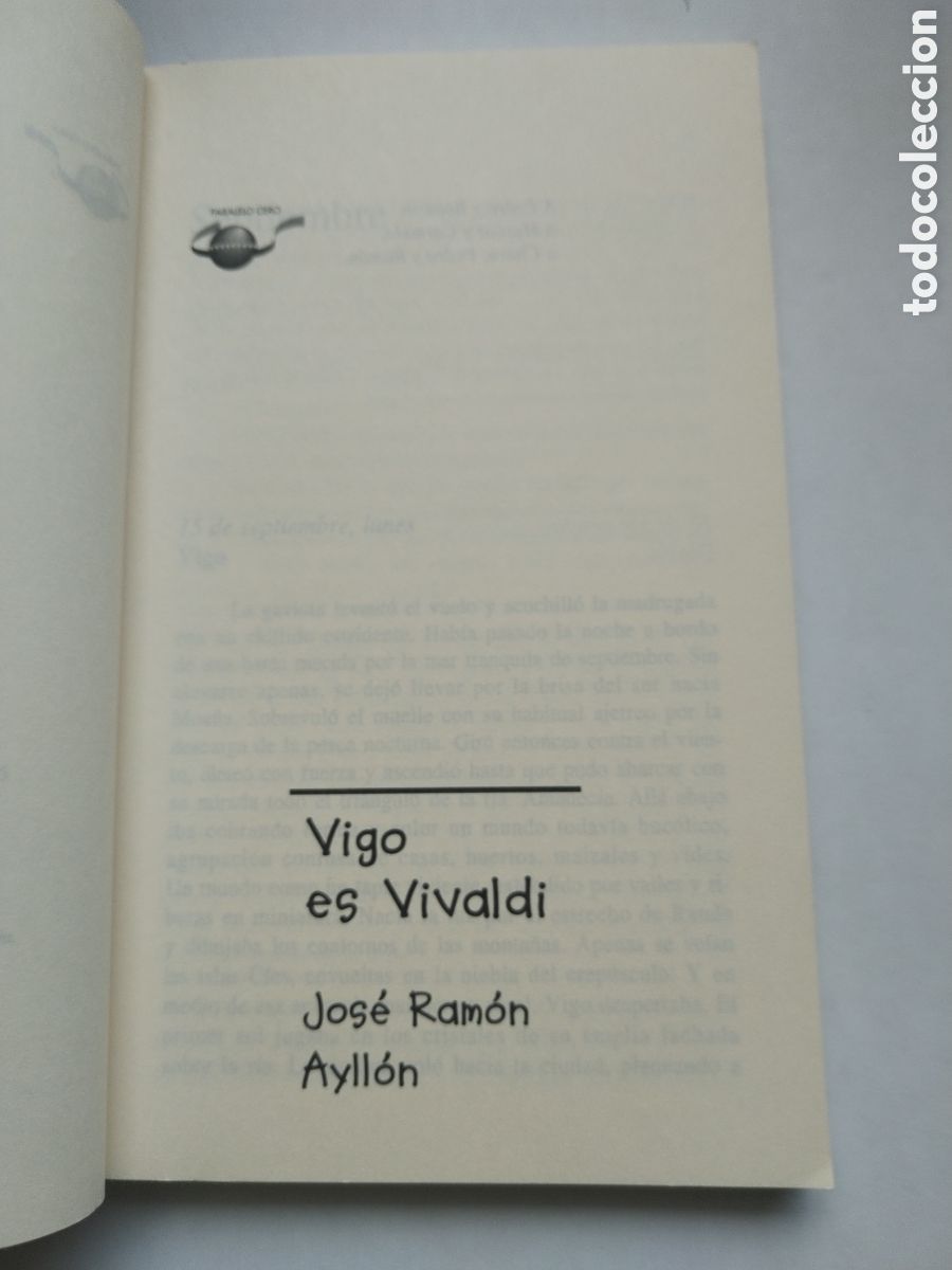 Libros de segunda mano: VIGO ES VIVALDI/JOS&Eacute; RAM&Oacute;N AYLLON - Foto 3