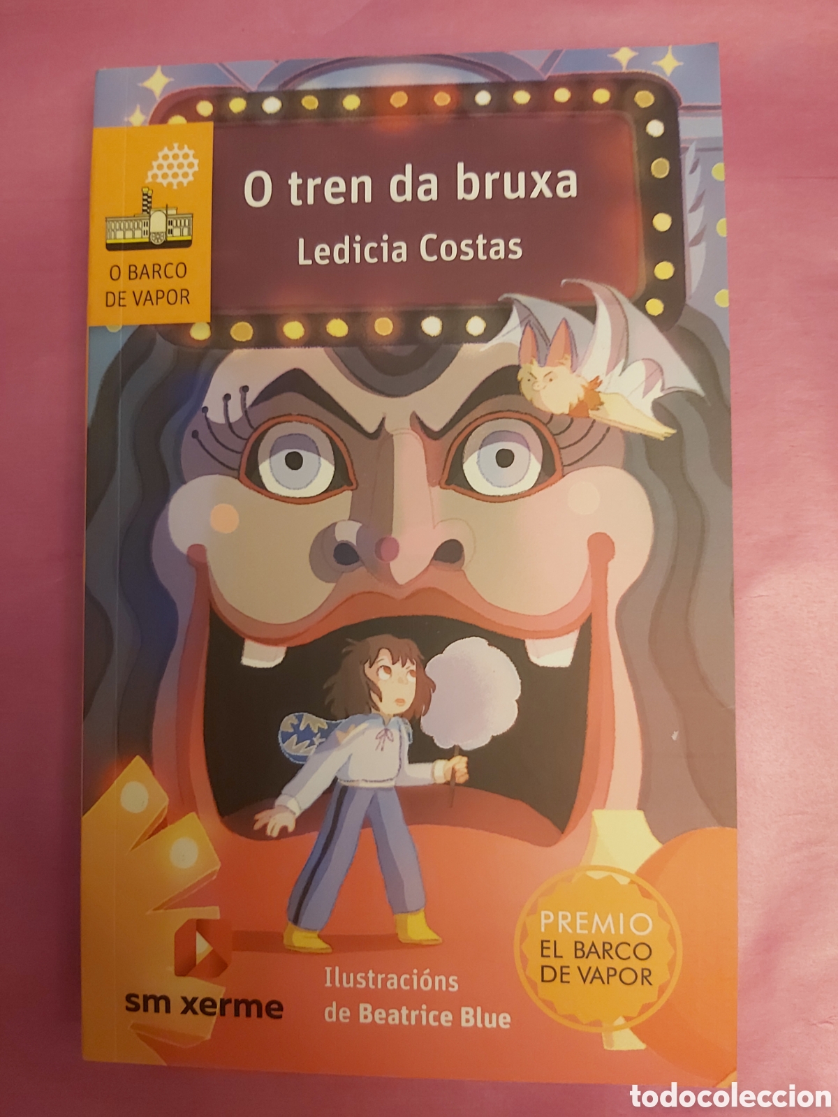 Libros de segunda mano: O TREN DA BRUXA LEDICIA COSTAS O BARCO DE VAPOR SM GALLEGO ILUSTRACIONS BEATRICE BLUE 2026