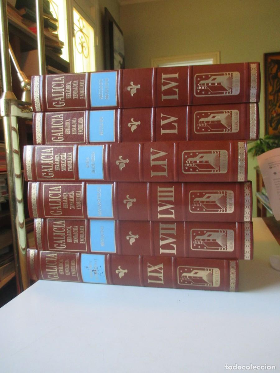 Libros de segunda mano: Galicia Her&aacute;ldica, xenealox&iacute;a e nobiliaria (6 Tomos) (Gallego) W