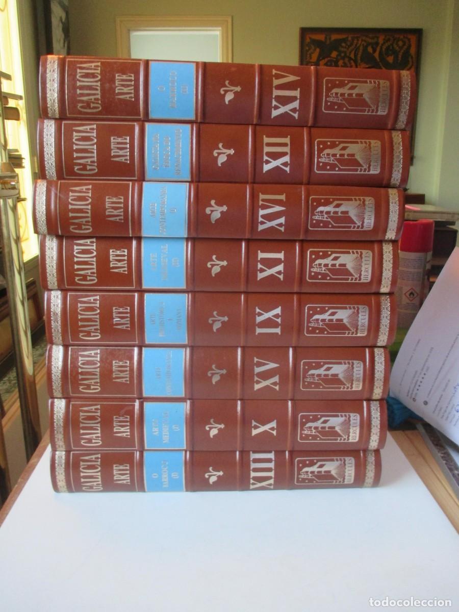 Libros de segunda mano: Galicia Arte ( 8 Tomos )(gallego) Ed. H&eacute;rcules W42176
