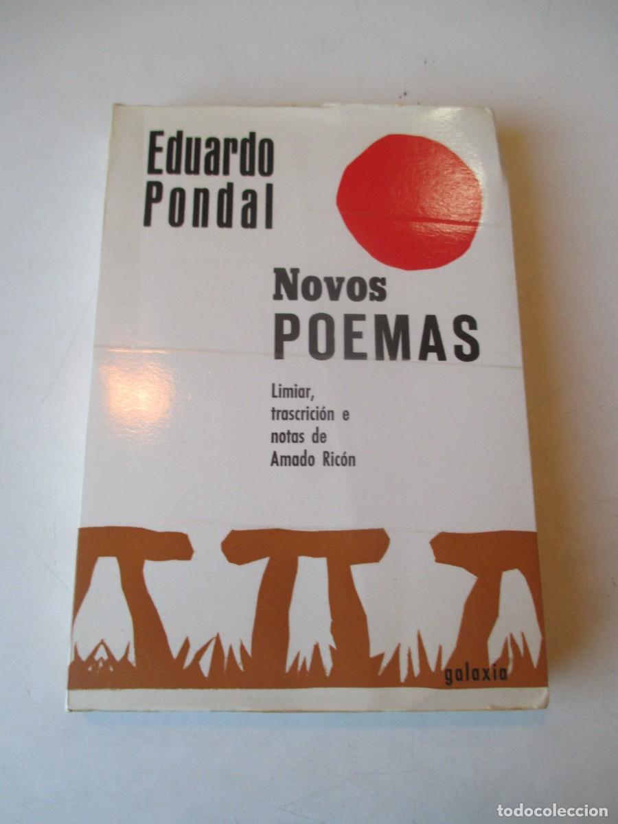 Libros de segunda mano: EDUARDO PONDAL Novos poemas (gallego) W42182