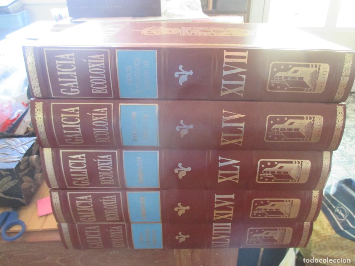 Libros de segunda mano: Galicia Ecolox&iacute;a 5 Tomos ( Ed. H&eacute;rcules, en gallego) W42192