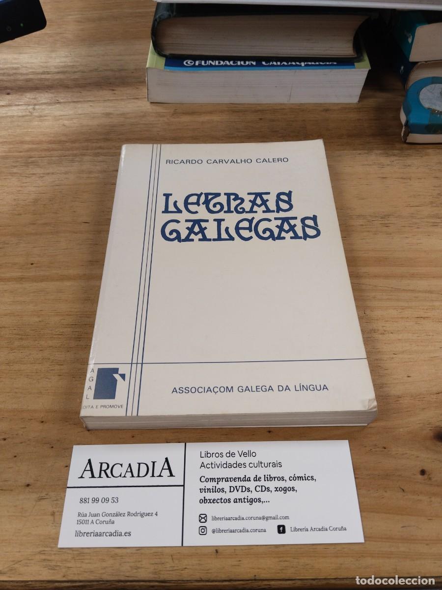 Libros de segunda mano: Letras Galegas - Ricardo Carvalho Calero