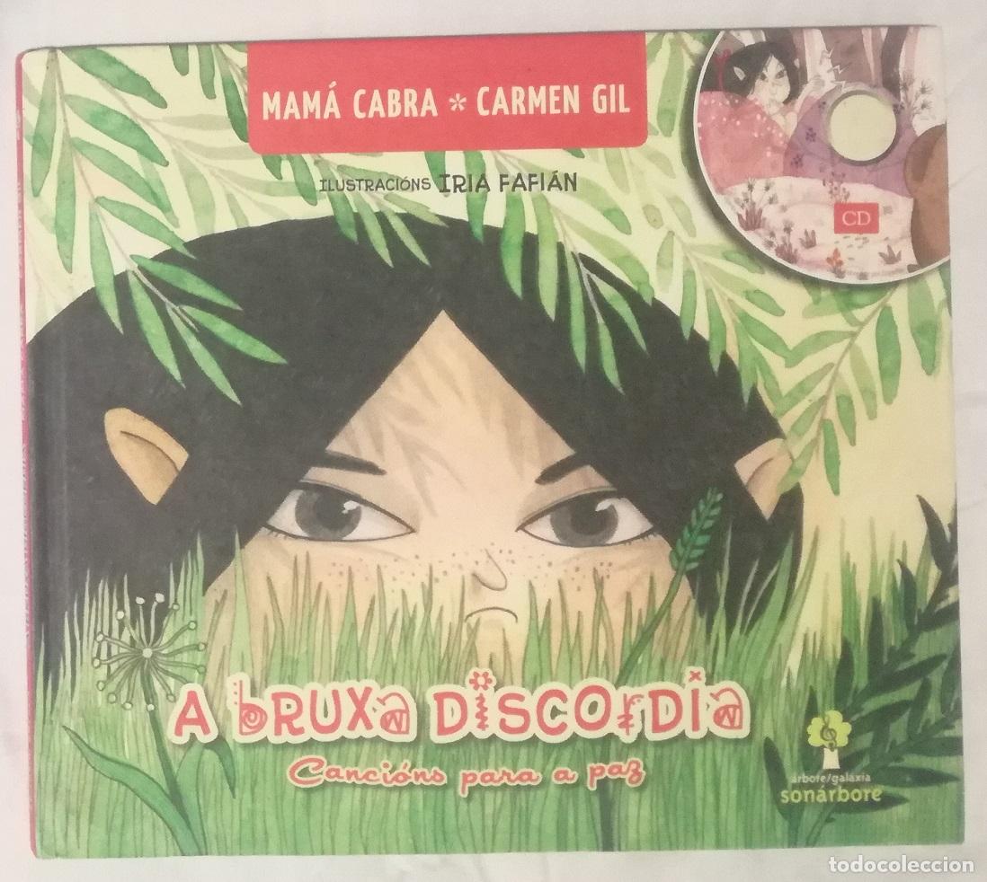 Libros de segunda mano: A bruxa Discordia (en gallego) - Mama Cabra, Carmen Gil (falta el CD)