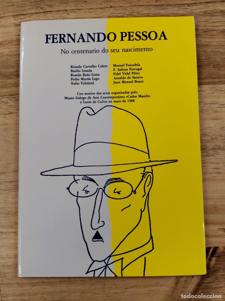 Libros de segunda mano: Fernando Pessoa: no centenario do seu nascimento - Edici&oacute;s do Castro, 1988