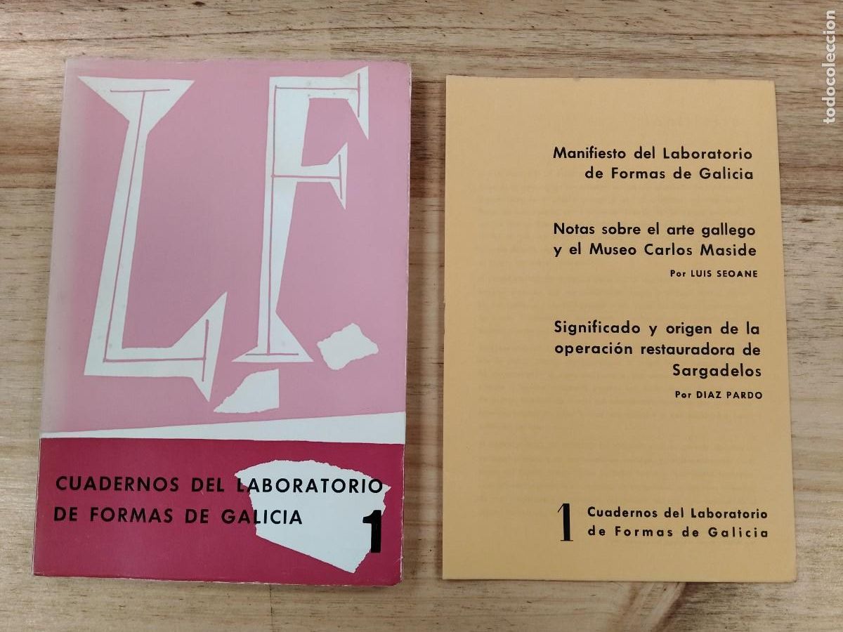 Libros de segunda mano: Cuadernos del Laboratorio de Formas de Galicia 1 - Edici&oacute;s do Castro, 1970