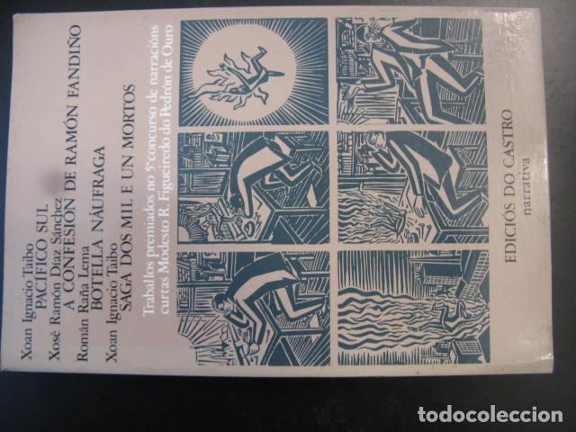 Libros de segunda mano: Traballos premiados no 5&ordm; concurso de narraci&oacute;ns curtas Modesto R. Figueirido do Pedr&oacute;n de Ouro