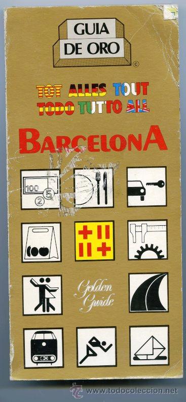 Gebrauchte B&uuml;cher: GUIA DE ORO DE BARCELONA - GOLDEN GUIDE (1985)