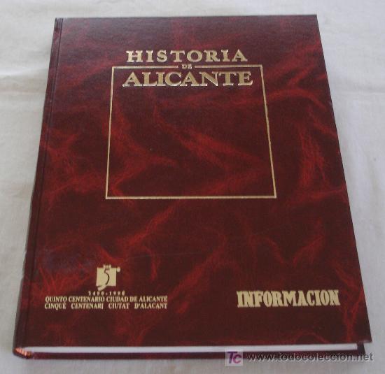 Libros de segunda mano: HISTORIA DE ALICANTE - 5&ordm; CENTENARIO 1490-1990 - TOMO I.