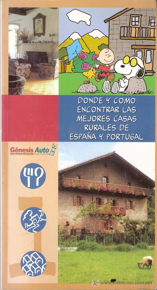 Libri di seconda mano: D&oacute;nde y c&oacute;mo encontrar las mejores casas rurales de Espa&ntilde;a y Portugal. Genesis Auto .
