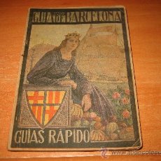 Libros de segunda mano: GUIA DE BARCELONA GUIAS RAPIDO 1942