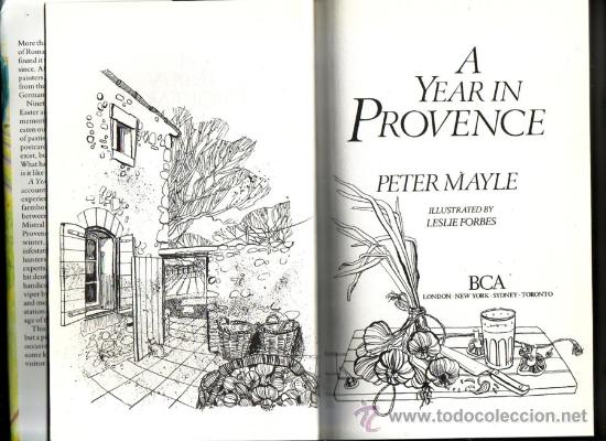 Libros de segunda mano: A Year in Provence. Peter Mayle. - Foto 3