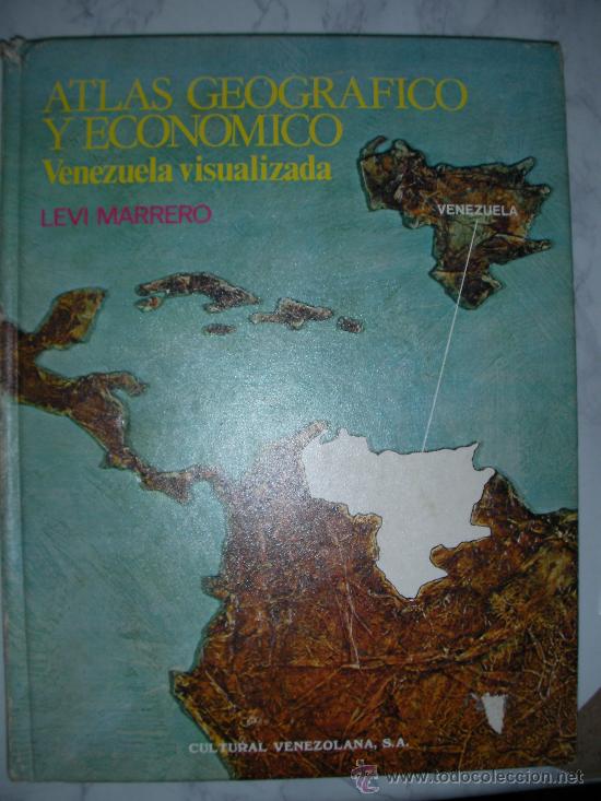 Libri di seconda mano: ATLAS GEOGRAFICO Y ECONOMICO VENEZUELA VISUALIZADA LEVI MARRERO