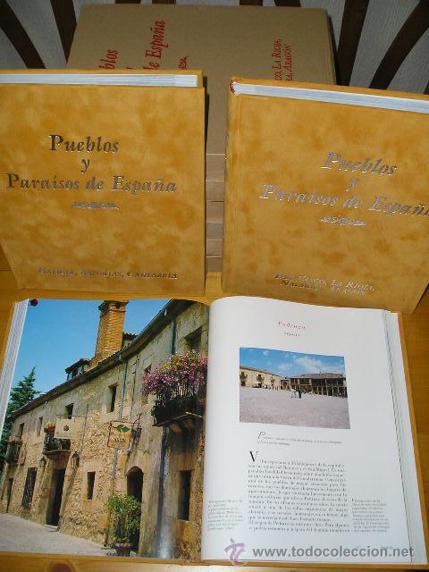 Libri di seconda mano: PUEBLOS Y PARAISOS DE ESPA&Ntilde;A , EDICIONES CULTURAL , 6 TOMOS