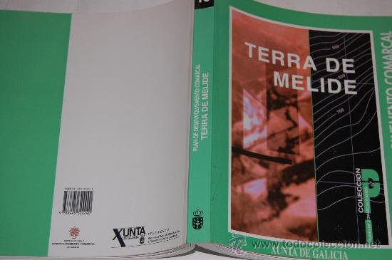 Libros de segunda mano: Terra de Melide. Plan de Desenvolvemento Comarcal.  RM33325 - Foto 1