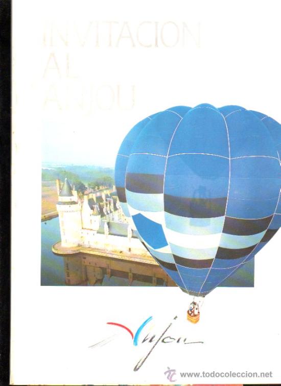 Libri di seconda mano: INVITACION AL ANJOU. 1991. EDITORIAL FRANCE