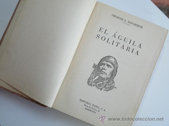 el águila solitaria charles lindbergh el héroe - Compra venta en  todocoleccion