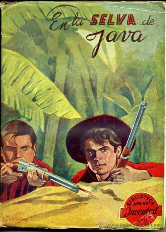Libri di seconda mano: HUGO MIONI : EN LA SELVA DE JAVA (SALESIANA, 1947)