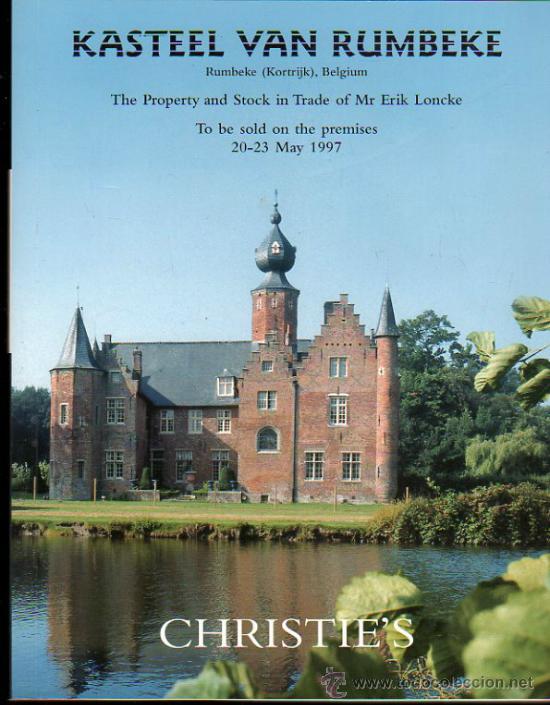 Libri di seconda mano: KASTEEL VAN RUMBEKE, RUMBEKE, BELGIUM, THE PROPERTY AND STOCK IN TRADE OF MR ERIK LONCKE, 1997