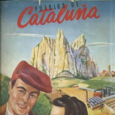 Libros de segunda mano: PUEBLOS DE CATALUÑA Y PUEBLOS DEL PAÍS VASCO (LA ACADEMIA, 1945) GRAN FORMATO. Lote 31633107
