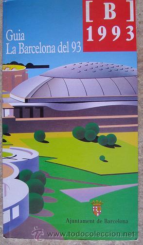 Libros de segunda mano: Guia La Barcelona del 93 - Foto 1