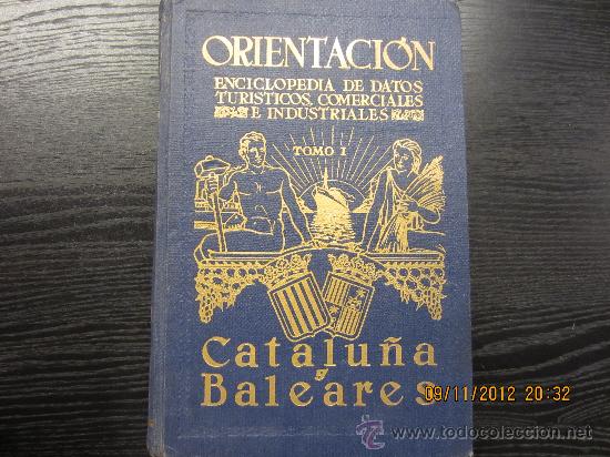 Libros de segunda mano: ENCICLOPEDIA DE DATOS TURISTICOS, COMERCIALES, DE CATALU&Ntilde;A Y BALEARES