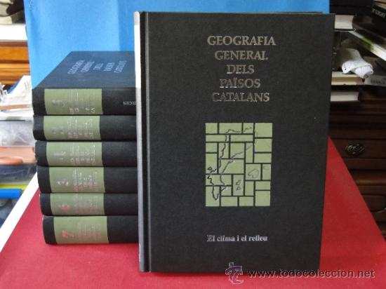 Second hand books: GEOGRAFIA GENERAL DELS PAISOS CATALANS - 7 Vol. OBRA COMPLETA
