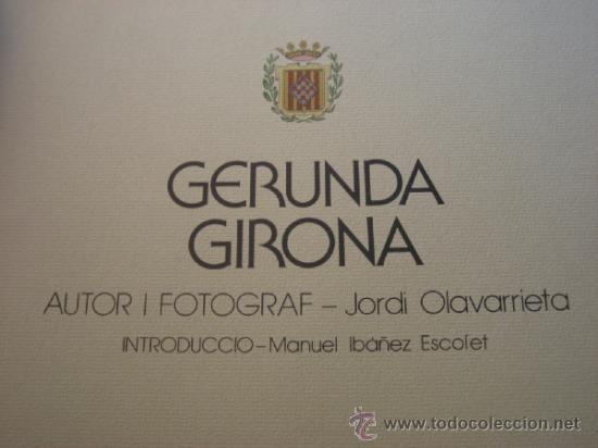 Libros de segunda mano: Girona - Gerunda. Caixa de Girona. - Foto 7