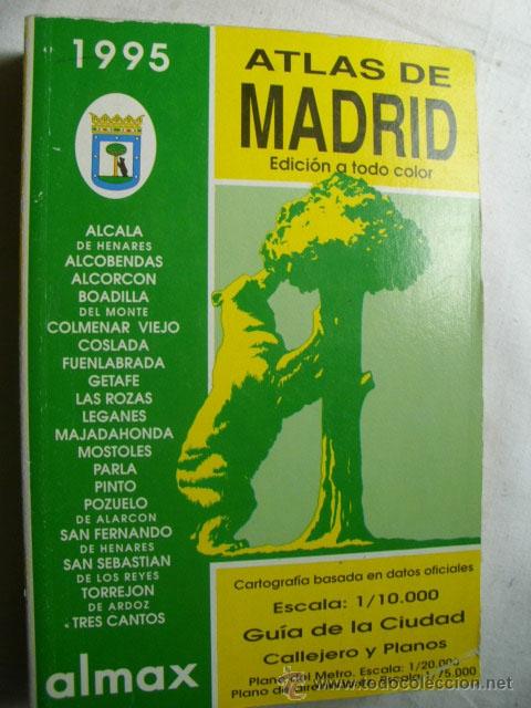 Libros de segunda mano: ATLAS DE MADRID 1995 - Foto 1