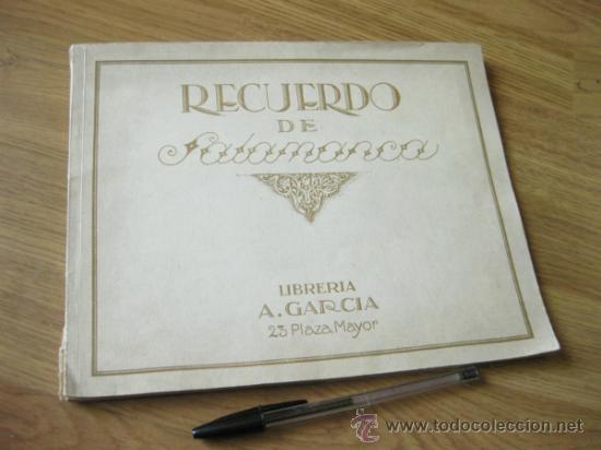 Libros de segunda mano: PORTFOLIO FOTOGRAFICO RECUERDO DE SALAMANCA - LIBRERIA A. GARCIA