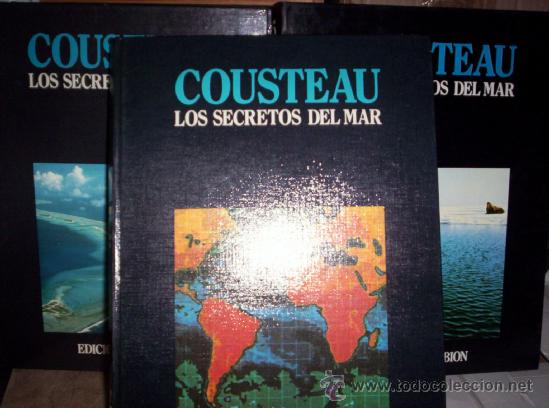 Libros de segunda mano: COUSTEAU - LOS SECRETOS DEL MAR - COMPLETA 6 TOMOS