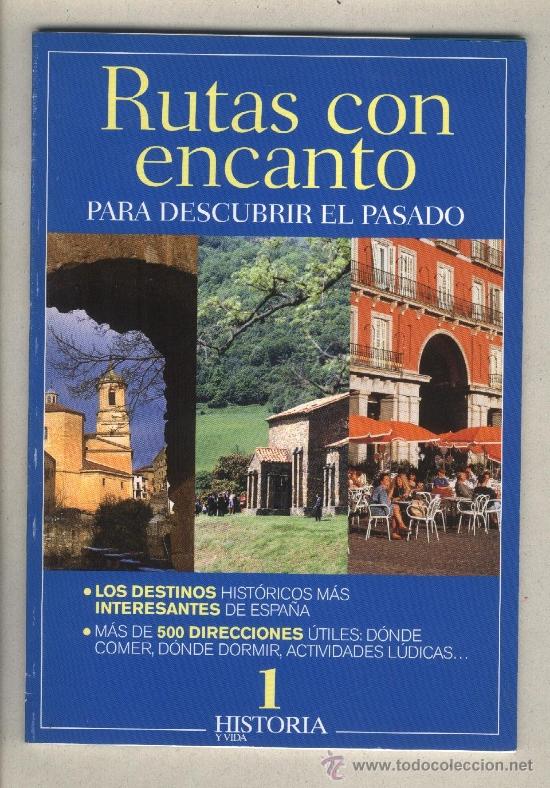 Libros de segunda mano: Rutas con encanto para descubrir el pasado. Camino de Santiago.M&eacute;rida.Ruta del Cid.