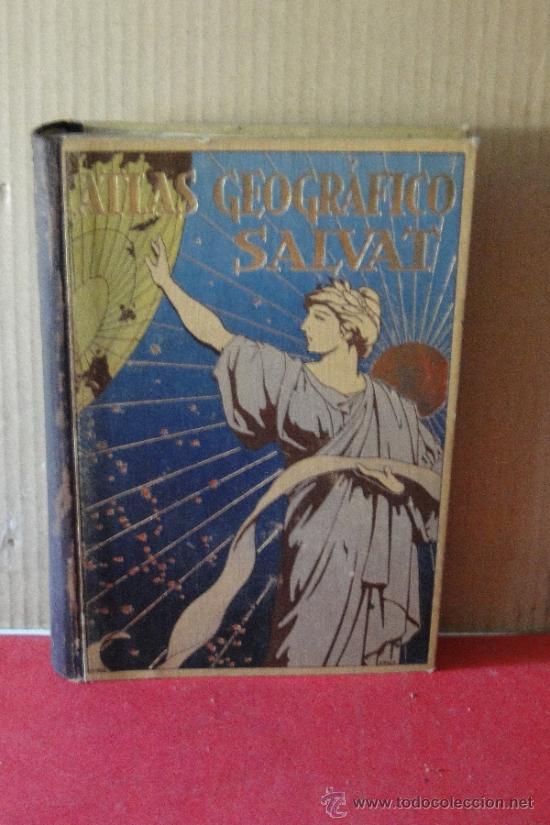 Second hand books: Atlas Geografico Salvat - 1937