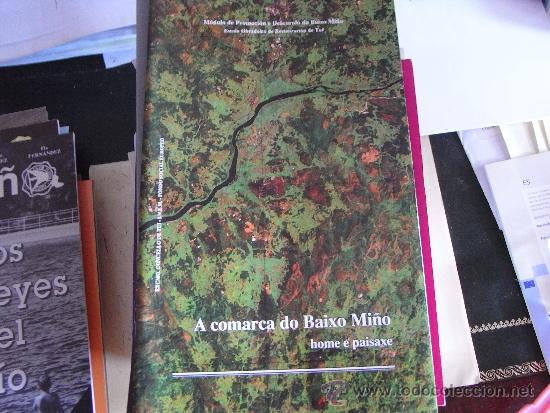 Libros de segunda mano: A comarca do baixo mi&ntilde;o. Home e paisaxe. - Foto 1