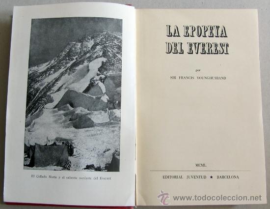 Libros de segunda mano: LA EPOPEYA DEL EVEREST - Foto 1