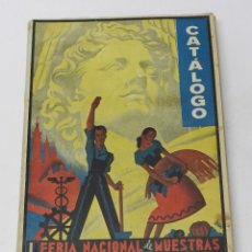 Libros de segunda mano: LIBRO DE LA II FERIA NACIONAL DE MUESTRAS DE ZARAGOZA, AÑO 1942, LIBRO CATALOGO OFICIAL, CONSTA DE 2. Lote 39835689