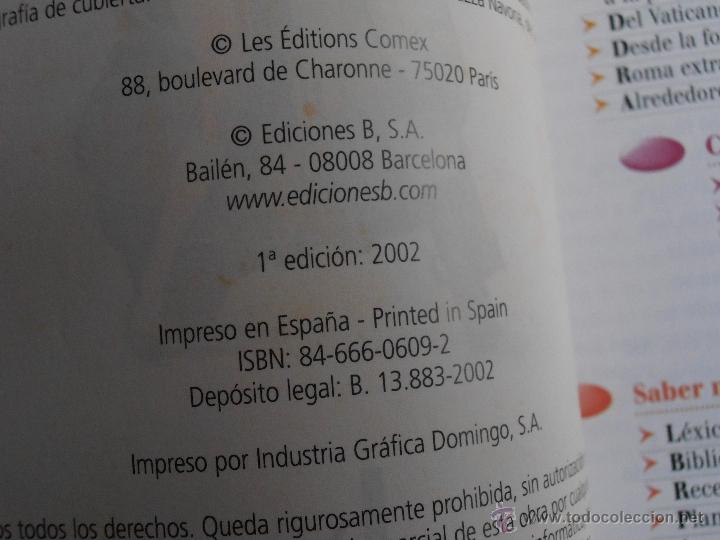 Libros de segunda mano: GUIA DE VIAJE ROMA GUIAS BASICAS 2002 EDICIONES B - Foto 2