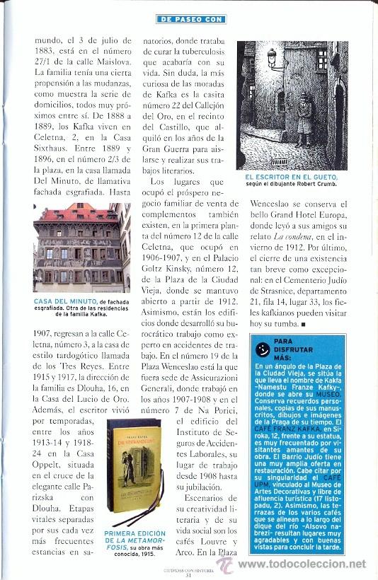 Libros de segunda mano: Ciudades con Historia - Praga - Foto 3