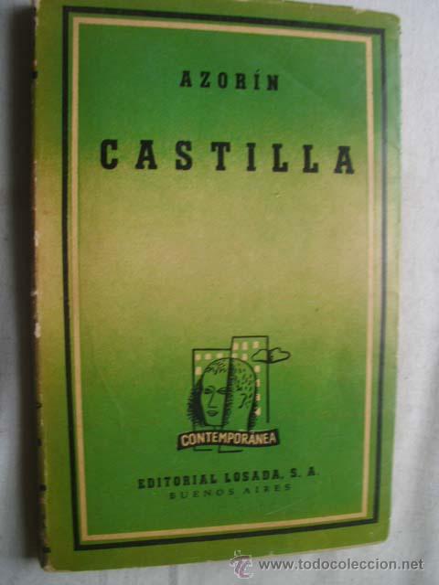 Libros de segunda mano: CASTILLA. AZOR&Iacute;N. 1945 - Foto 1