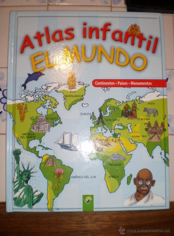 Libros de segunda mano: ATLAS INFANTIL - EL MUNDO