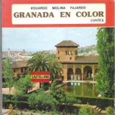 Libros de segunda mano: GRANADA EN COLOR - AÑO 1981 - EDUARDO MOLINA FAJARDO ( EDITORIAL EVEREST ). Lote 44957977